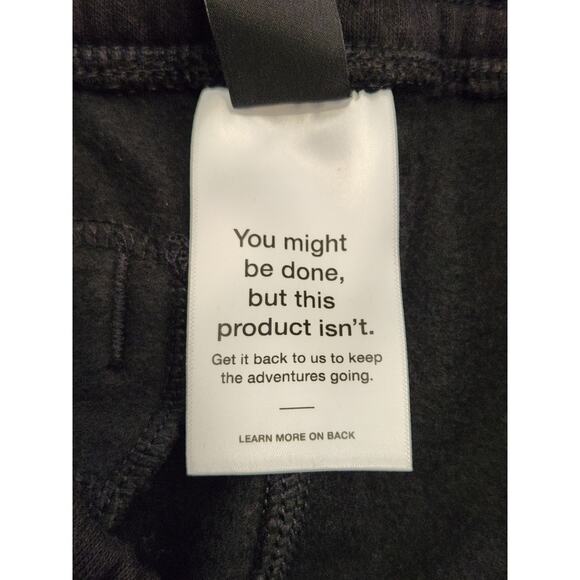 The North Face Joggers Mens Small Black Standard Fit Core Sweatpants NWT - Picture 7 of 14